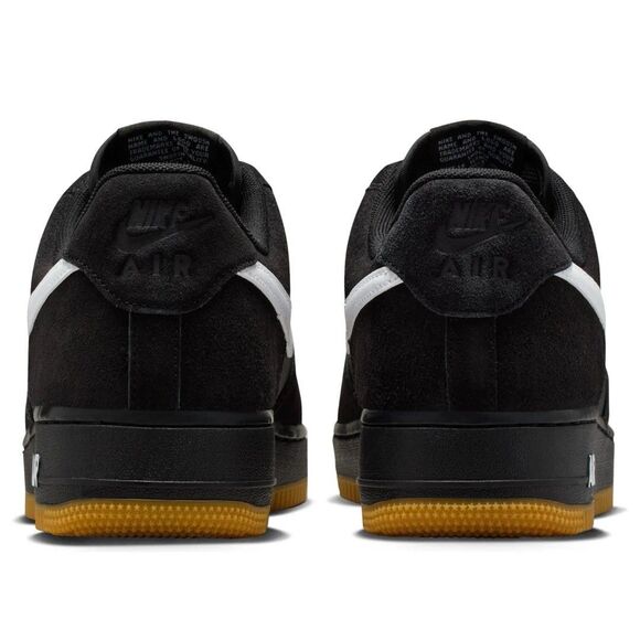 Size 17 Nike Air Force 1 \'07 LV8 Black White Gum Mens Athletic Shoes IB6388-001
